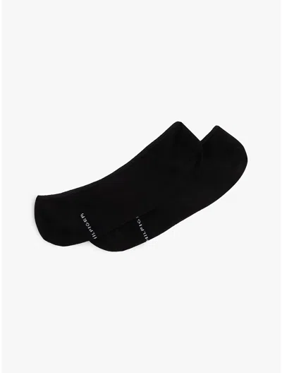 Tommy Hilfiger Footie 2pk In Black