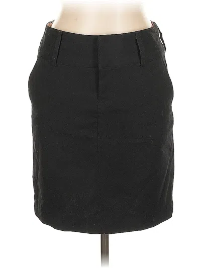 Pre-owned Tommy Hilfiger Formal Skirt In Black