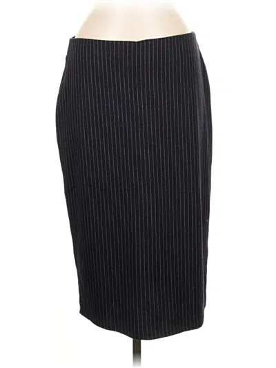 Pre-owned Tommy Hilfiger Formal Skirt In Black