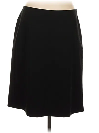 Pre-owned Tommy Hilfiger Formal Skirt In Black