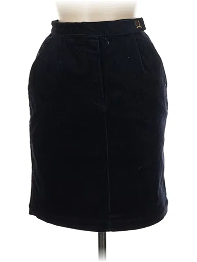 Pre-owned Tommy Hilfiger Formal Skirt In Black