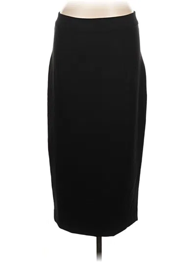 Pre-owned Tommy Hilfiger Formal Skirt In Black