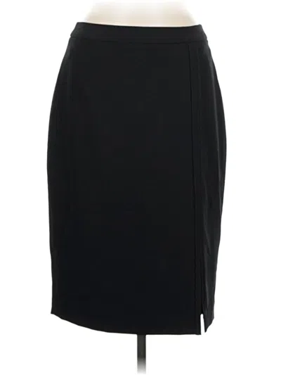 Pre-owned Tommy Hilfiger Formal Skirt In Black
