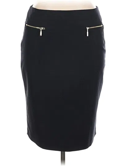 Pre-owned Tommy Hilfiger Formal Skirt In Black