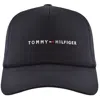 Tommy Hilfiger Foundation Baseball Cap Navy In Black