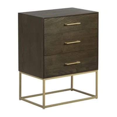 Tommy Hilfiger Franklin 3-drawer Dresser In Walnut