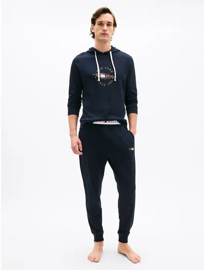Tommy Hilfiger French Terry Sleep Jogger In Navy