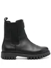 TOMMY HILFIGER FRONT ZIP-FASTENING ANKLE BOOTS