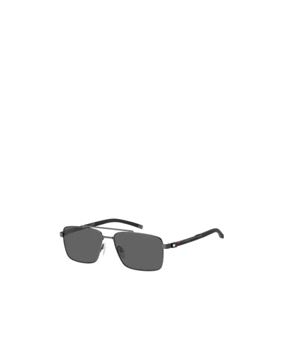 Tommy Hilfiger Full-framed Sunglasses In Gray