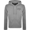 Tommy Hilfiger Full Zip Hoodie Grey In Gray