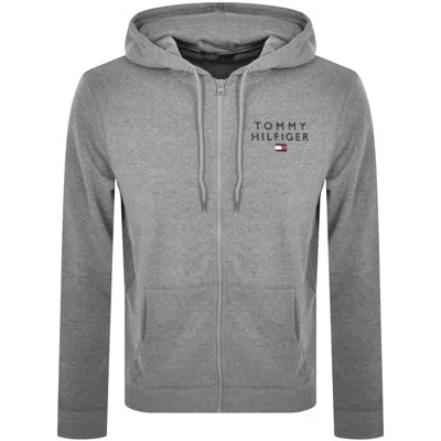 Tommy Hilfiger Full Zip Hoodie Grey In Gray