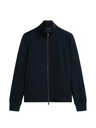 Tommy Hilfiger Full-zip Jacket In Blue