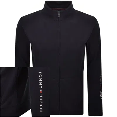 Tommy Hilfiger Full Zip Sweatshirt Navy In Blue