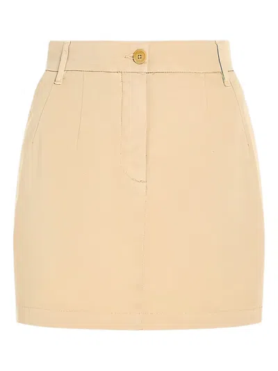 Tommy Hilfiger Garment-dyed Mini Skirt