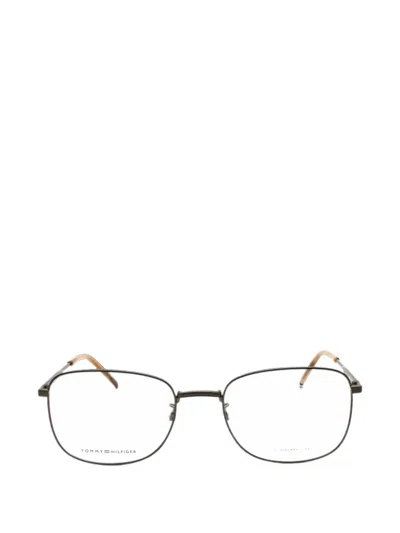 Tommy Hilfiger Geometric-frame Glasses In Black