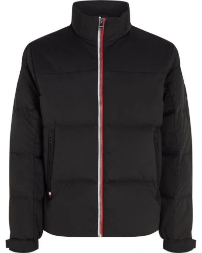 Tommy Hilfiger Logo-embellishment Padded Jacket In Black