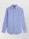 Tommy Hilfiger Gingham Check Shirt Button Down Collar In Multi