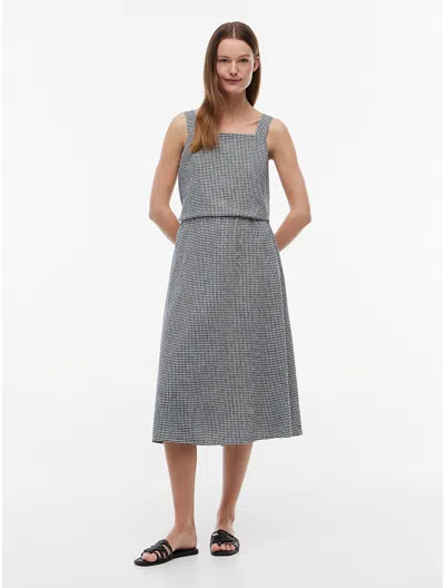 Tommy Hilfiger Gingham Linen In Blue