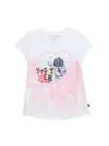 TOMMY HILFIGER GIRL'S CREWNECK GRAPHIC TEE