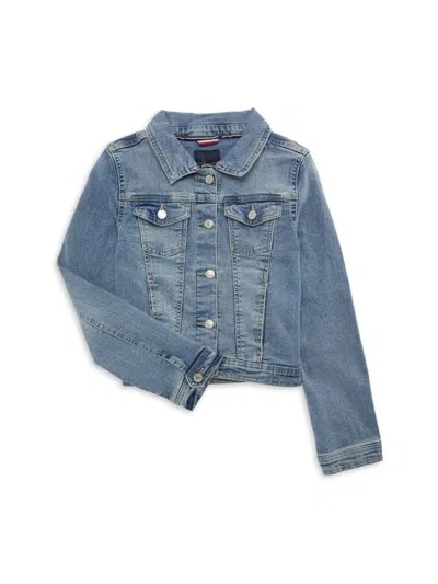 Tommy Hilfiger Kids' Girl's Denim Jacket In Nolita Wash