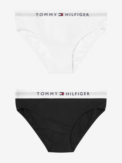 Tommy Hilfiger Kids'  Girls 2 Pack Bikini Briefs Set In White