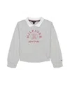Tommy Hilfiger Girls 7-16 Collared Sweatshirt In Gray