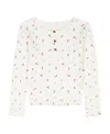 Tommy Hilfiger Girls 7-16 Long-sleeve Henley Top In White