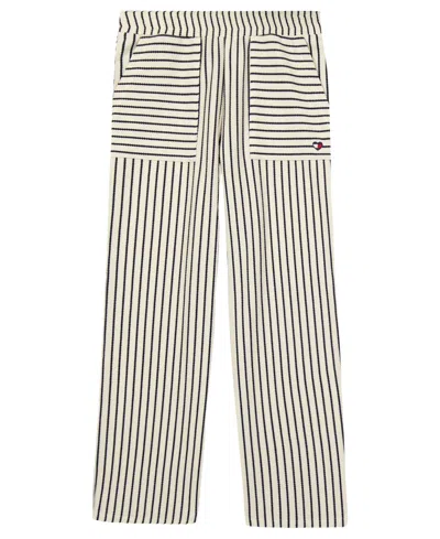 Tommy Hilfiger Kids' Girls' 7-16 Popcorn Texture Knit Pants In Multi
