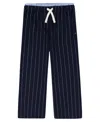 Tommy Hilfiger Girls 7-16 Yarn Dye Pinstripe Lounge Pants In Multi