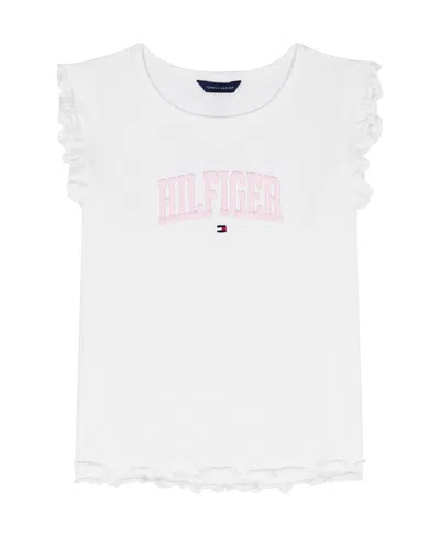 Tommy Hilfiger Kids' Girls' 7-16 Sleeveless Round Neck Top In White
