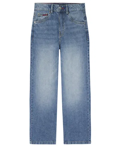 Tommy Hilfiger Kids' Girls' 7-16 Wide-leg Jeans In Blue