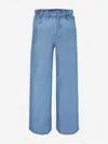 Tommy Hilfiger Girls Chambray Wide Leg Pants In Blue