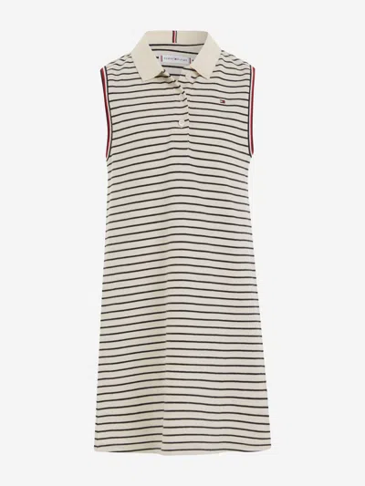 Tommy Hilfiger Kids' Girls Classic Polo Dress In Multicoloured