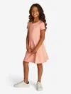 Tommy Hilfiger Girls Essential Skater Dress In Pink
