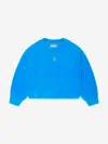 Tommy Hilfiger Girls Monogram Soft Sweater In Blue