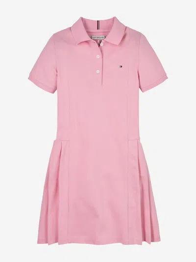 Tommy Hilfiger Kids'  Girls Polo Dress In Pink
