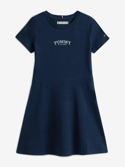 Tommy Hilfiger Babies'  Girls Skater Dress In Blue