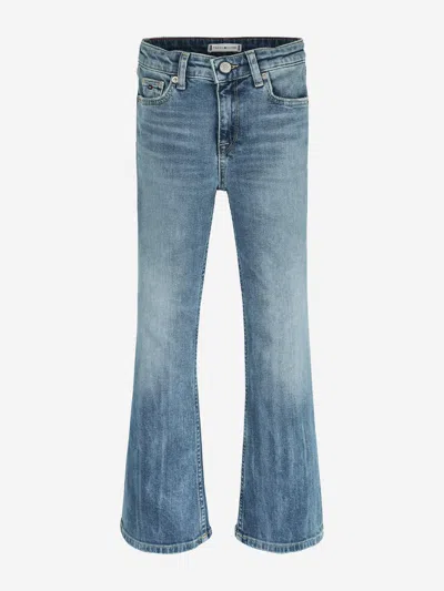 Tommy Hilfiger Kids'  Girls Vintage Flared Jeans In Blue