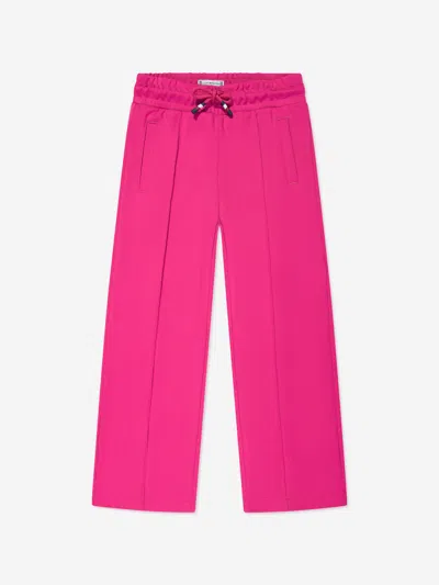 Tommy Hilfiger Kids' Girls Wide Leg Sweatpants In Pink