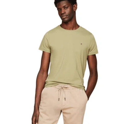 Tommy Hilfiger Givenchy Paris 3 Avenue George V T-shirt In Cotton In Battle Green