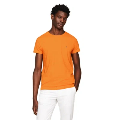 Tommy Hilfiger Givenchy Paris 3 Avenue George V T-shirt In Cotton In Orange