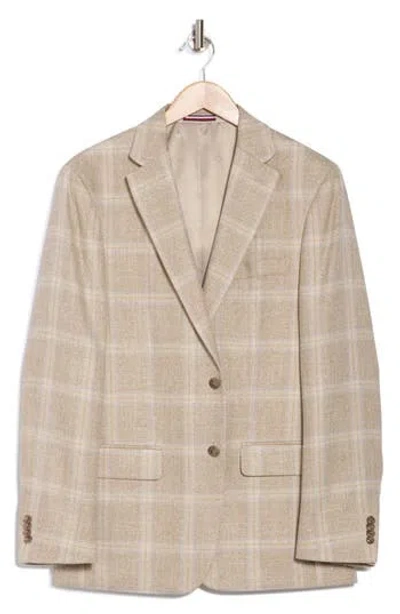 Tommy Hilfiger Glen Plaid Notch Lapel Blazer