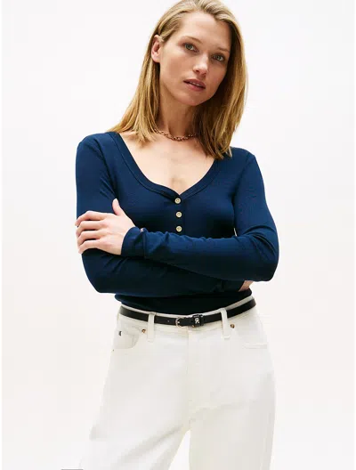 Tommy Hilfiger Gold In Blue