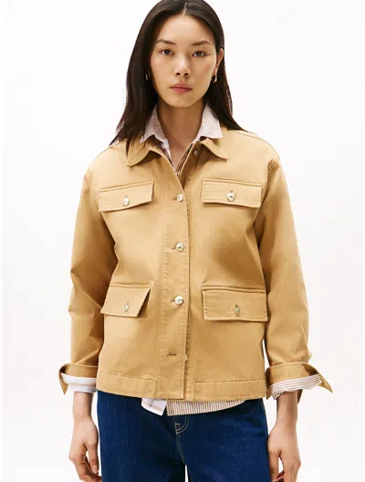 Tommy Hilfiger Gold In Brown
