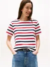 Tommy Hilfiger Gold Button In White