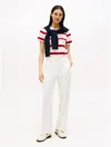 Tommy Hilfiger Gold Button Wide