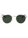 Tommy Hilfiger Gold Stainless Steel Sunglasses In Green