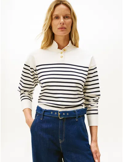 Tommy Hilfiger Gold In White