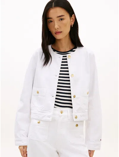 Tommy Hilfiger Gold In White