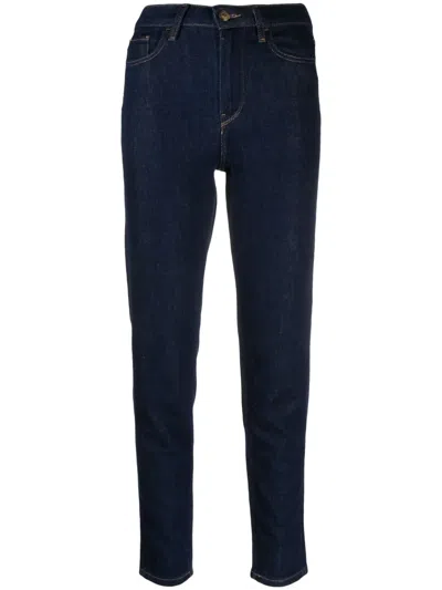 Tommy Hilfiger Gramercy High-rise Tapered Jeans In Blue